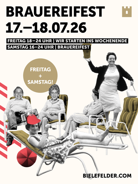 BRAUEREIFEST 2026 - DER FRÜHE VOGEL TRINKT FÜNF BIER – UND ZAHLT NUR DREI!