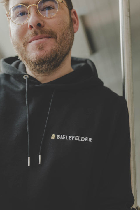 Hoodie – Bielefelder Stick & Rückenprint