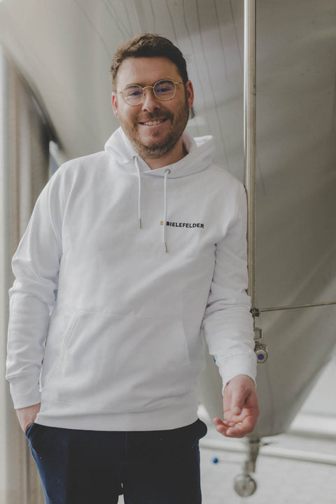 Hoodie – Bielefelder Stick & Rückenprint